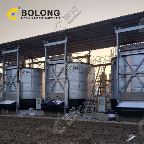 large scale husbandry fermentation system